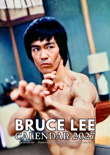 Bruce lee calendar 2027 large - lee,