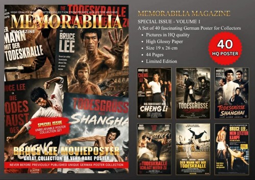 Bruce lee memorabillia poster - bruce,