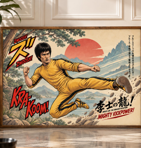 Hong kong bruce lee kung - bruce,