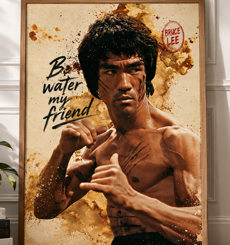 Bruce lee water friend - be,