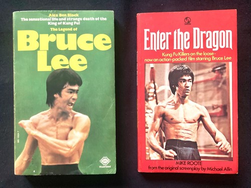 Bruce lee paperbacks 1st eds - paperbacks,