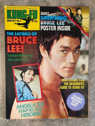Bruce lee kfm poster magazine - kfm,
