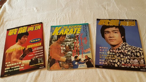 Bruce lee japanese magazines - bruce,