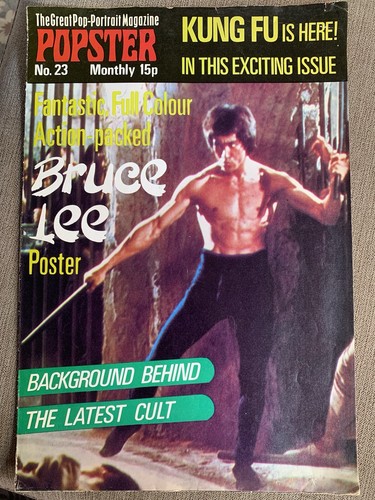 Vintage bruce lee popster - vintage,