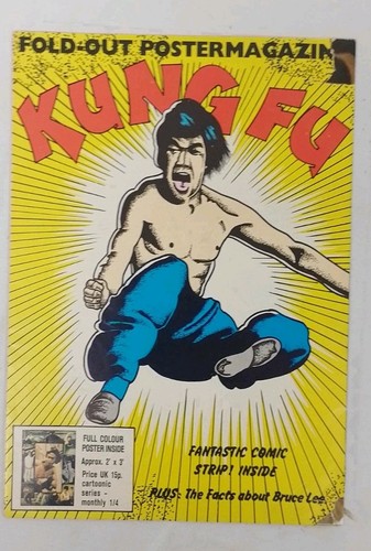 Kung poster magazine with - poster,