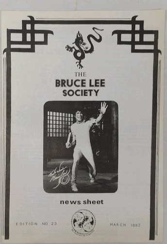 Bruce lee society - society, newsletter