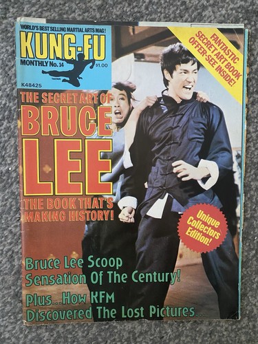 Bruce lee kfm poster magazine - kfm,
