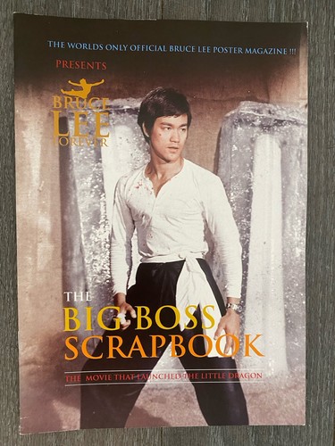 Bruce lee scrapbook magazine - bruce,