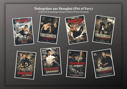 Bruce lee postcard set - postcard, of