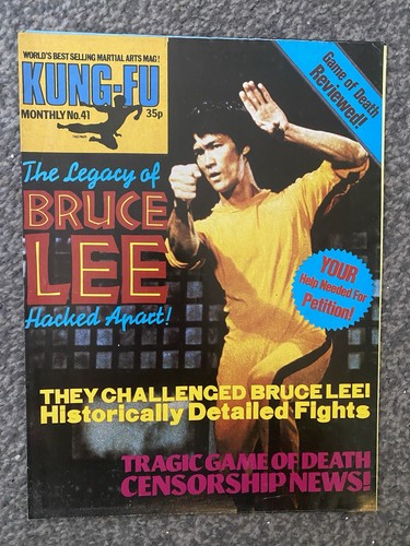 Bruce lee kung monthly - lee, fu