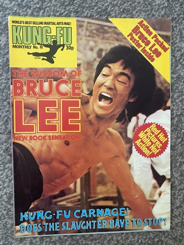 Bruce lee kung monthly - bruce, fu